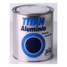 Titán Esmalte Aluminio Exteriores