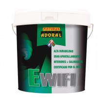 Pintura plástica EWIFI anti radiaciones. Interior - exterior
