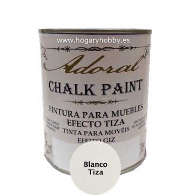 Pintura Chalk Paint 750 ml Pintura a la tiza Ultramate - Decoración Muebles - Adoral